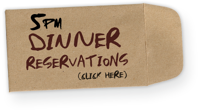 Dinner Reservation Card